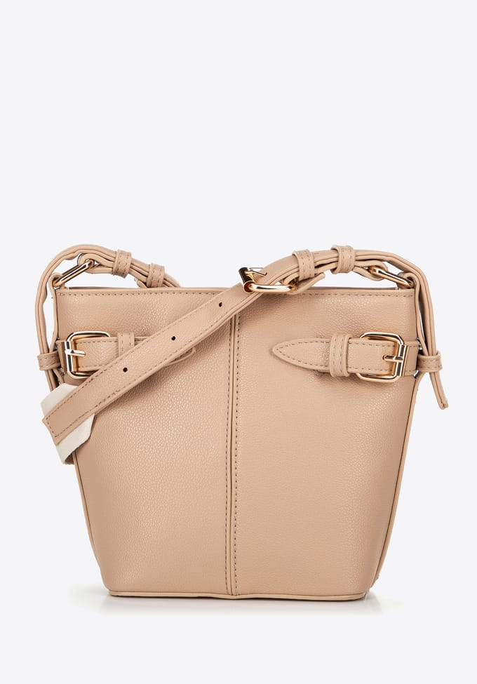Wittchen Dames Kleine Eco-leren Tote Bag, Beige