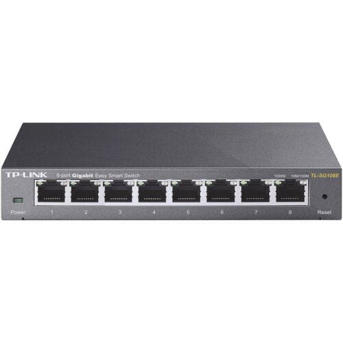 TP-LINK TL-SG108E TL-SG108E Netwerk switch 8 poorten 1 GBit/s