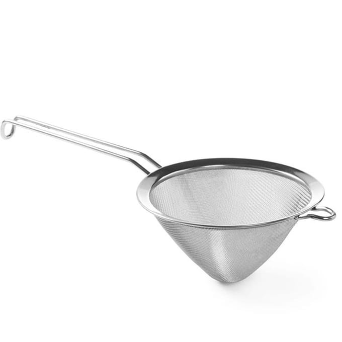 Chinois passoire conique avec une maille d'acier dense, diamètre 160mm - Hendi 647516 160 mm