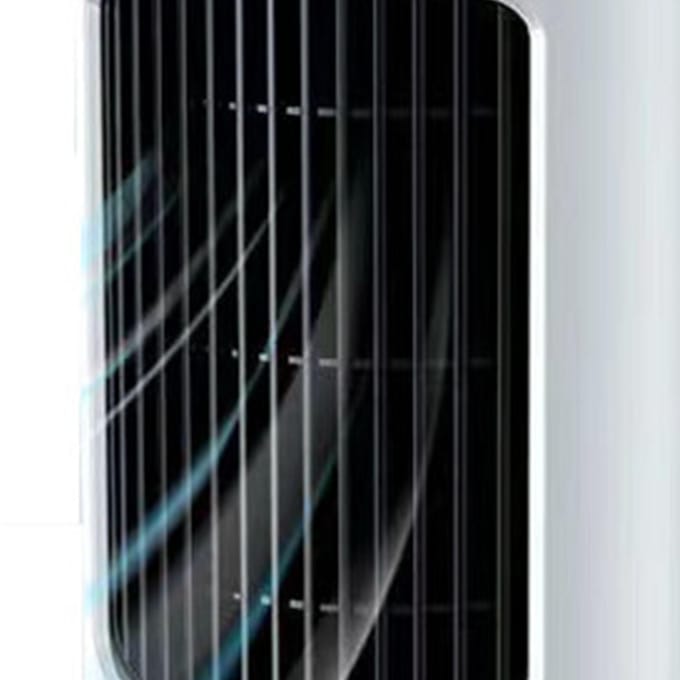 Draagbare Airconditioner Ventilator Verdampende Mini Luchtkoeler met Timer Stille USB Desktop Koelventilator black