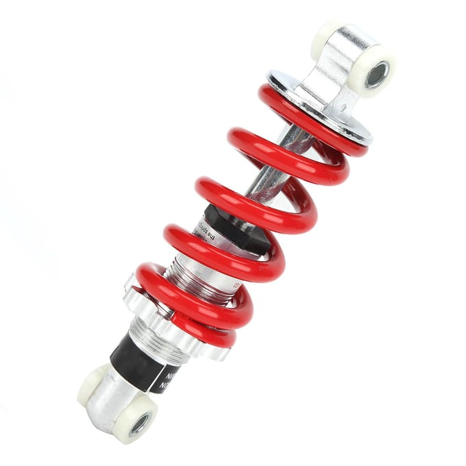 5.91in 750lbsin Schokdemper Vering Demper Universeel voor Elektrische Scooter Bromfiets Mini red