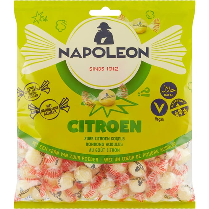 Napoleon Citroen Zuurtjes Lempur - 1 kilo