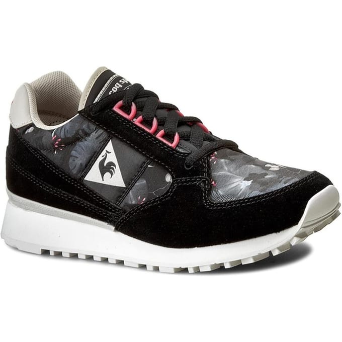 Le Coq Sportif Eclat Winter Floral Vrouwen Zwarte Trainers