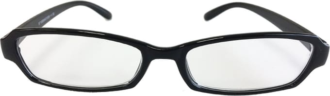 HIP Leesbril zwart +2.5