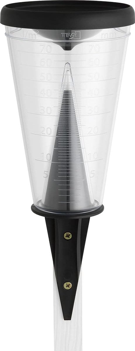 Regenmeter - Regenmeter met Houder - Weerstation - Neerslagmeter - Perfect voor de Tuin