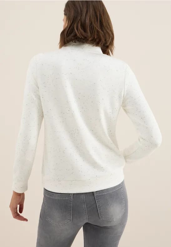 Shirt met structuur en troyer