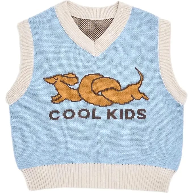 Biologische Katoenen Vest Kind Happymess