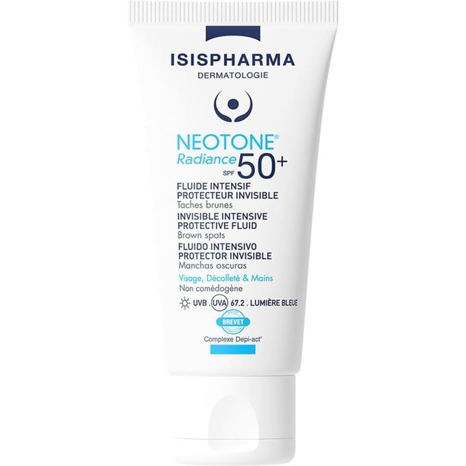 Isispharma Neotone Radiance Intensieve Beschermende Fluïde Onzichtbaar SPF50+ 30 ml