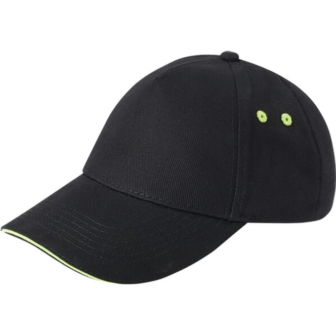 Jan Vanderstorm herren Honkbalpet - One-Size - zwart - Plus Size