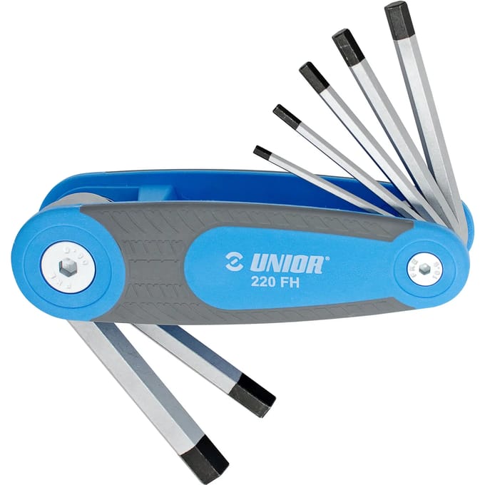 Unior Inbussleutelset 2,5-10mm met Handvat - 22FH