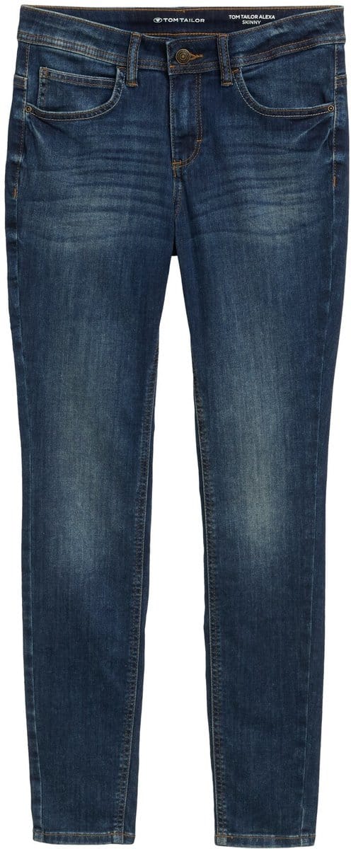 Tom Tailor - TTALEXA SKINNY jeans - Maat 26/32 - mid stone wash denim