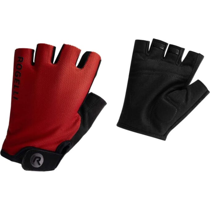 Rogelli Core Heren Fietshandschoenen - Zomer - Korte vinger - Rood