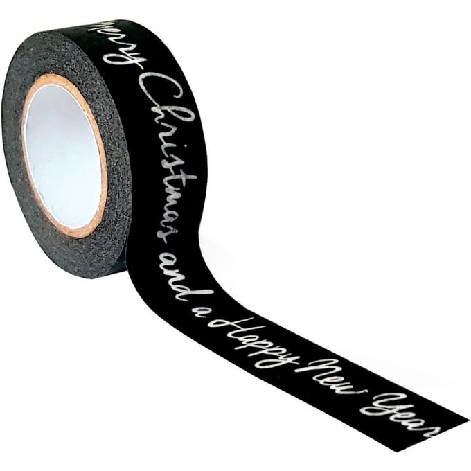Masking Tape "Merry Christmas & Happy New Year"