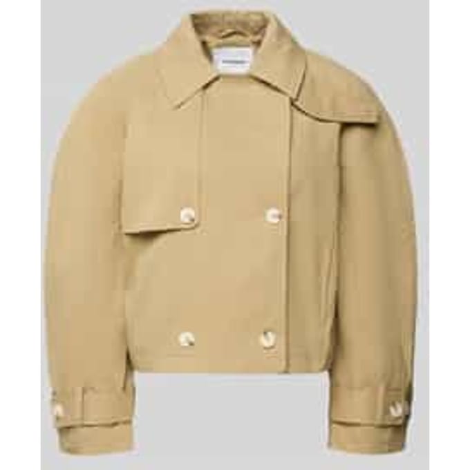 trenchcoat met mouwtrensjes model 'MIA'
