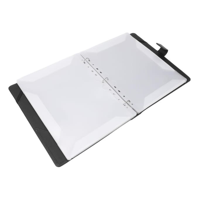 Classeur de partitions A4 à 3 anneaux pour piano, universel, pour orchestre, chœur, avec numéros de page black