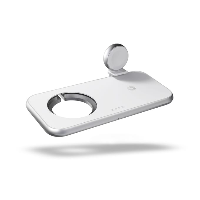 Zens MagSafe 4-in-1 Charging Station - Wit