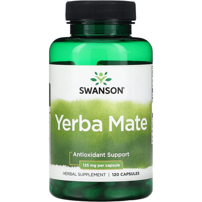 Yerba Mate, 125 mg, 120 capsules