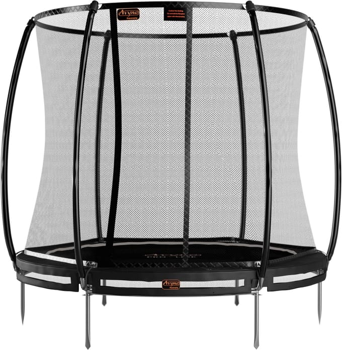 Avyna InGround Trampoline Ø305 cm – Inclusief Veiligheidsnet – Zwart – Premium kwaliteit