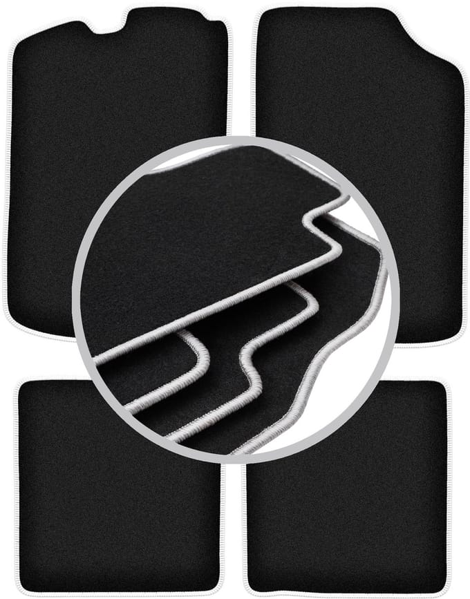 CARLUX-SILVER automatten voor: Volkswagen Golf I hatchback (1974-1983)