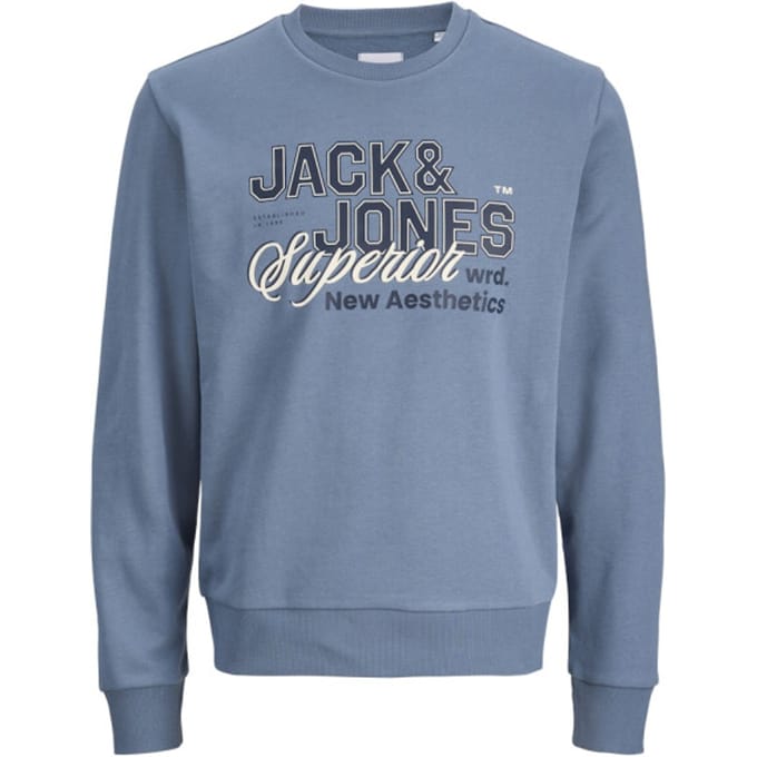 JACK&JONES - JJELOGO SWEAT CREW NECK 2 COL SS26 - Heren - Sweaters