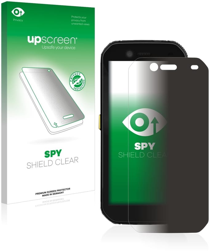 upscreen - privacy screenprotector voor Caterpillar Cat S42 - Folie Beschermfolie Blauwlichtfilter