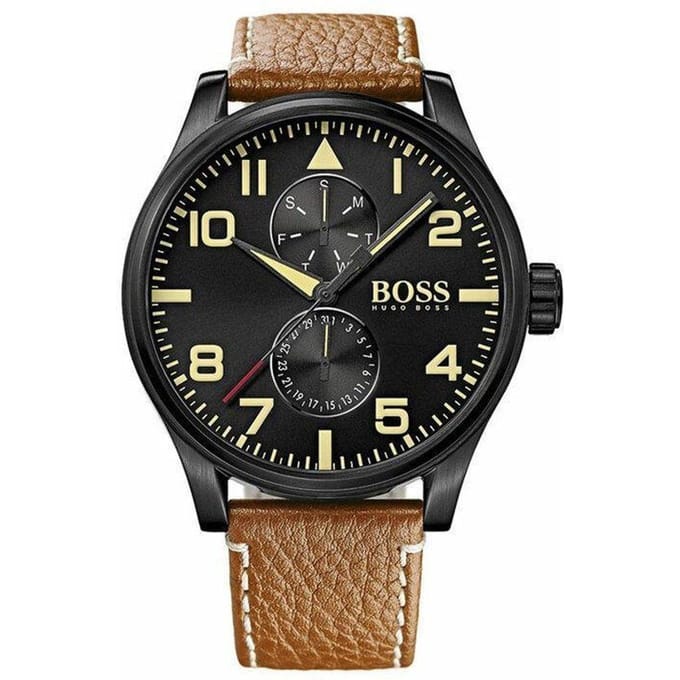 Hugo Boss 1513082 Herenhorloge 50 mm bruin