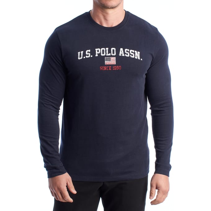 Herren-Baumwoll-Langarmshirt US42168012
