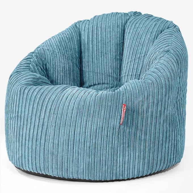 Omhelzing Zitzak Stoel - Luxe Corduroy Relaxfauteuil voor Binnen
