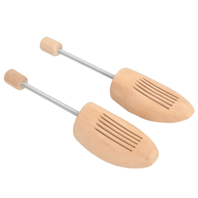 vidaXL - Schoenspanners - 2 - paar - maat - 35-38 - massief - lotushout