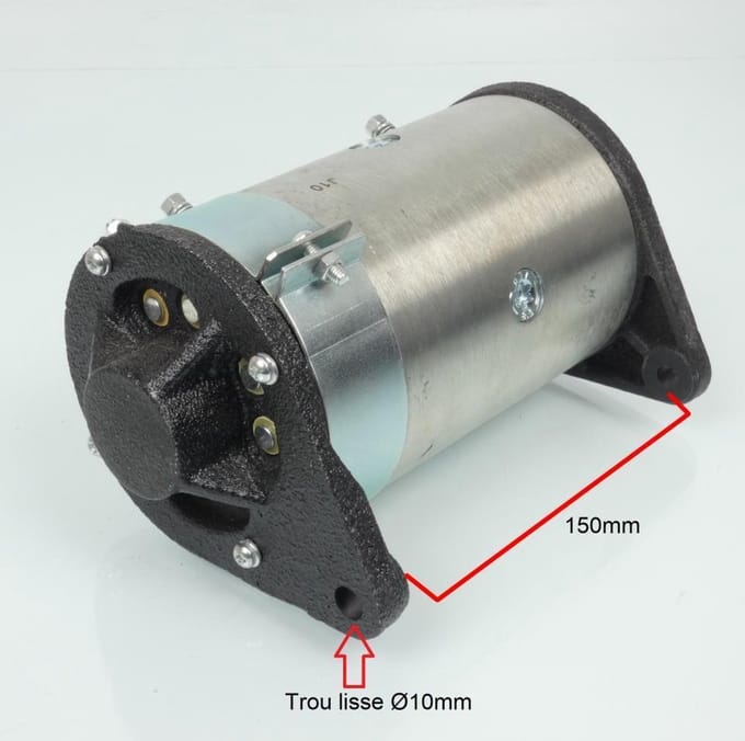 Démarreur RMS pour auto Piaggio 220 Ape Tm P602 1982 à 1983 dynamoteur / 157715