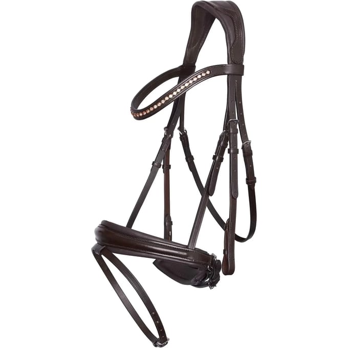 Gecombineerd hoofdstel met neusriem Imperial Riding Fria