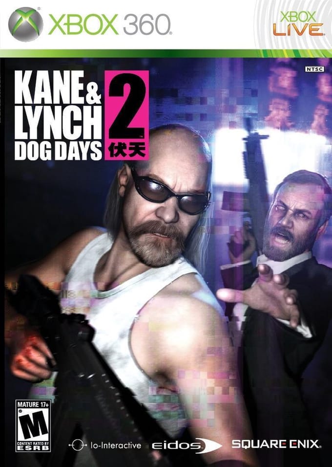 Kane & Lynch 2, Dog Days  Xbox 360