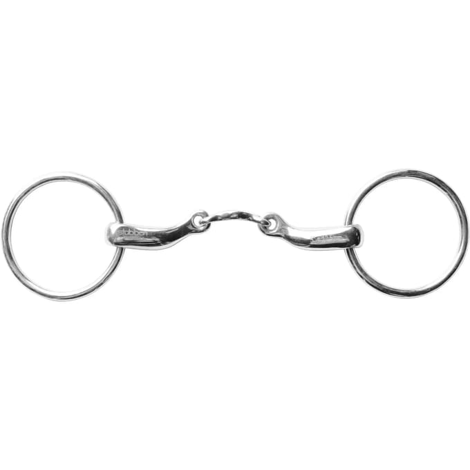 Mors met 2 ringen voor anatomische bijtvorm Stübben
