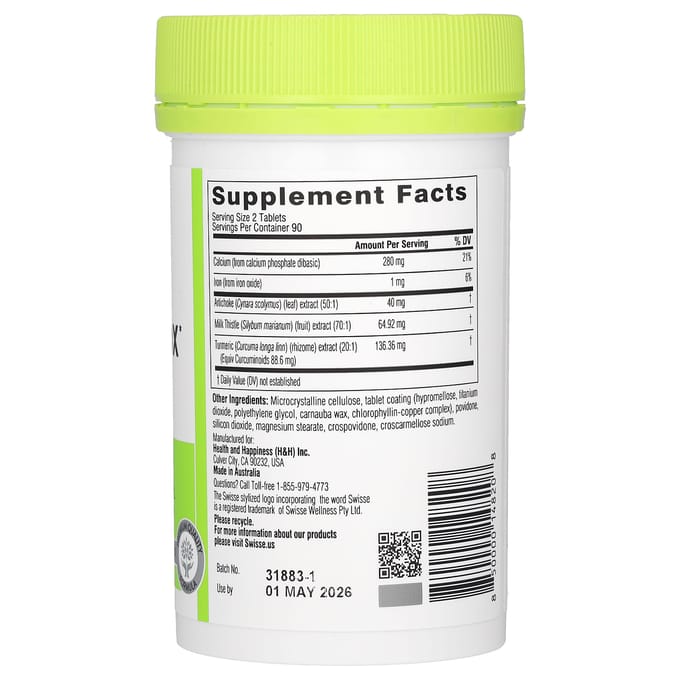 Ultiboost, Lever Detox, 180 Tabletten