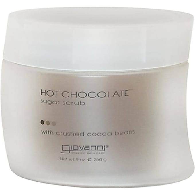 Giovanni, Chocolat Chaud, Gommage au Sucre aux Fèves de Cacao Écrasées, 9 oz (260g)