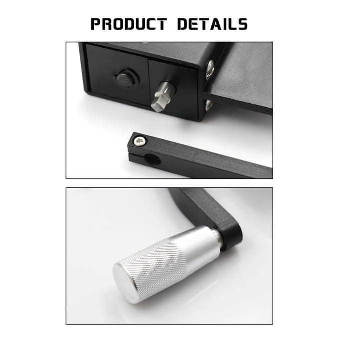 Tube Bead Roller Pipe Beader Tool Slang Bead Roller Intake Intercooler Piping Past op klemmen 5/8 inch zwart