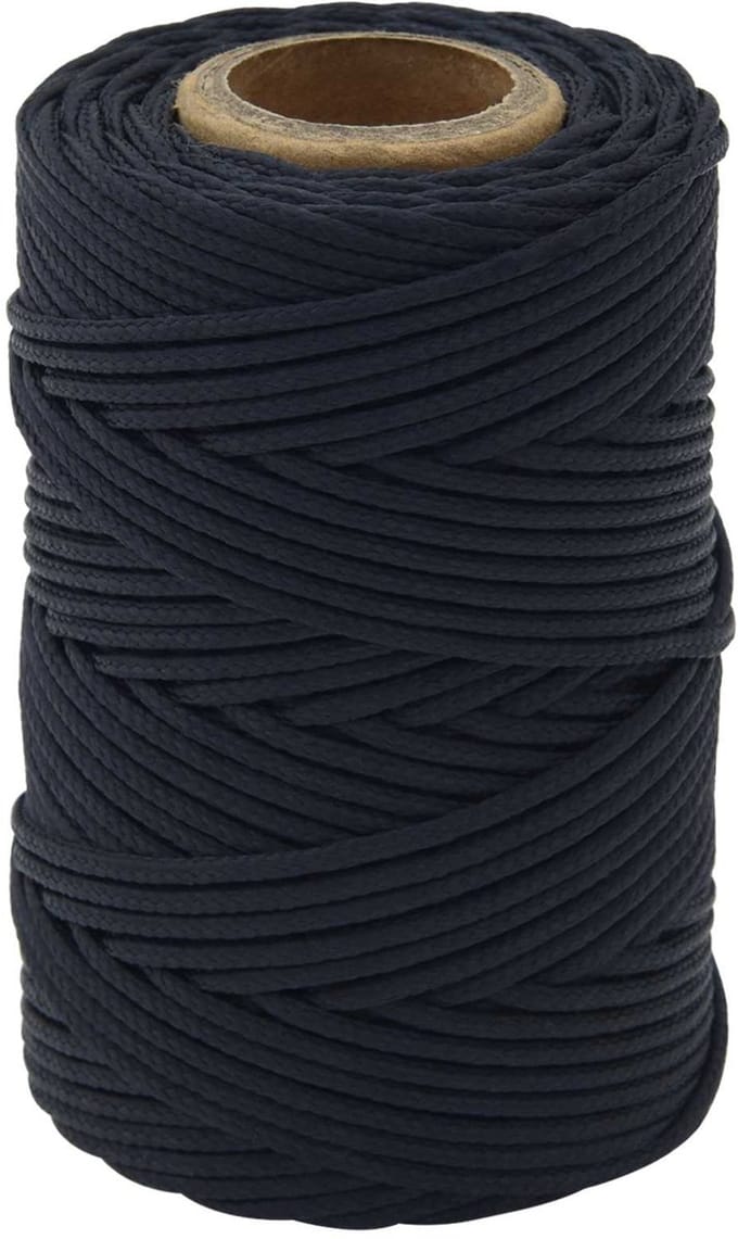 vidaXL - Boottouw - 0.2 - mm - 50 - m - Koninklijk - Blauw - Polyester