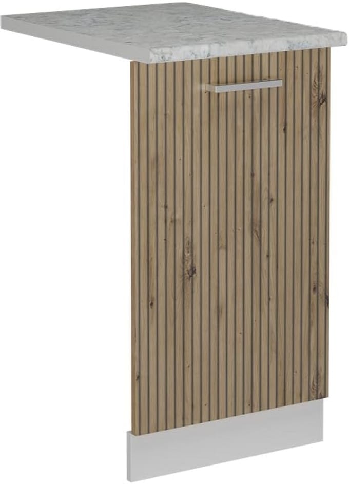 Dishwasher Front Panel R-Line 45 cm - Artisan Oak - AP Marble