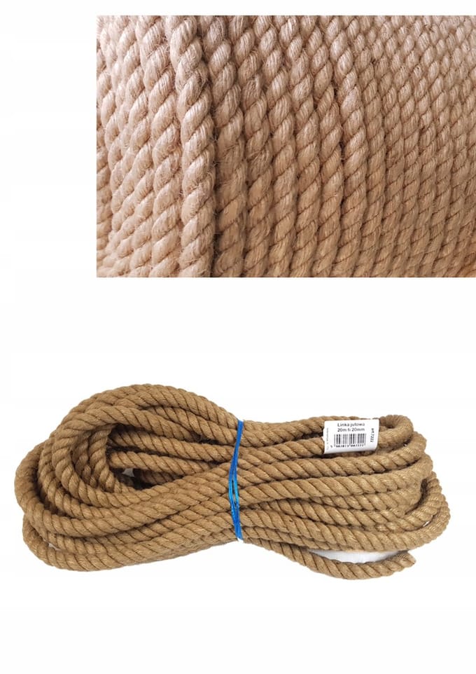 Naturel Jute Touw 8mm 10m - Decoratief & Duurzaam