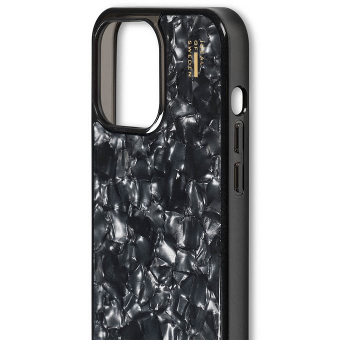iDeal of Sweden Pearlized Case geschikt voor Apple iPhone 14 Pro Max - Zwart