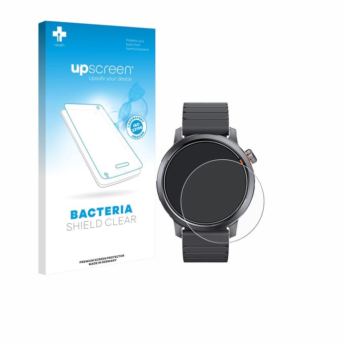 upscreen - Screenprotector voor Kospet ORB 1.43" - Folie Beschermfolie transparant antibacterieel