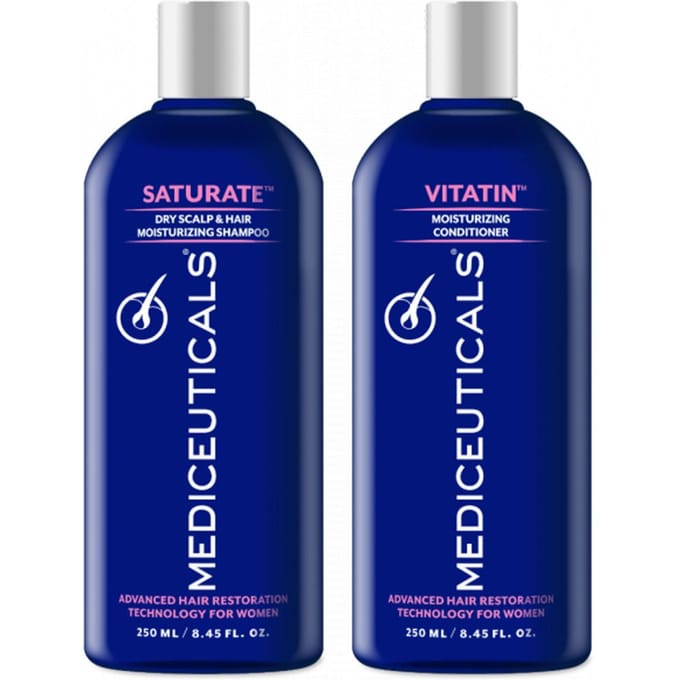 Mediceuticals Saturate Shampoo + Vitatin Conditioner 250ml