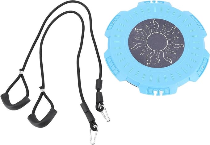 Taille Draai Schijf - Balans Trainer - Lichaam Trainen - Stil Ontwerp - 32x30x3 cm - Blauw