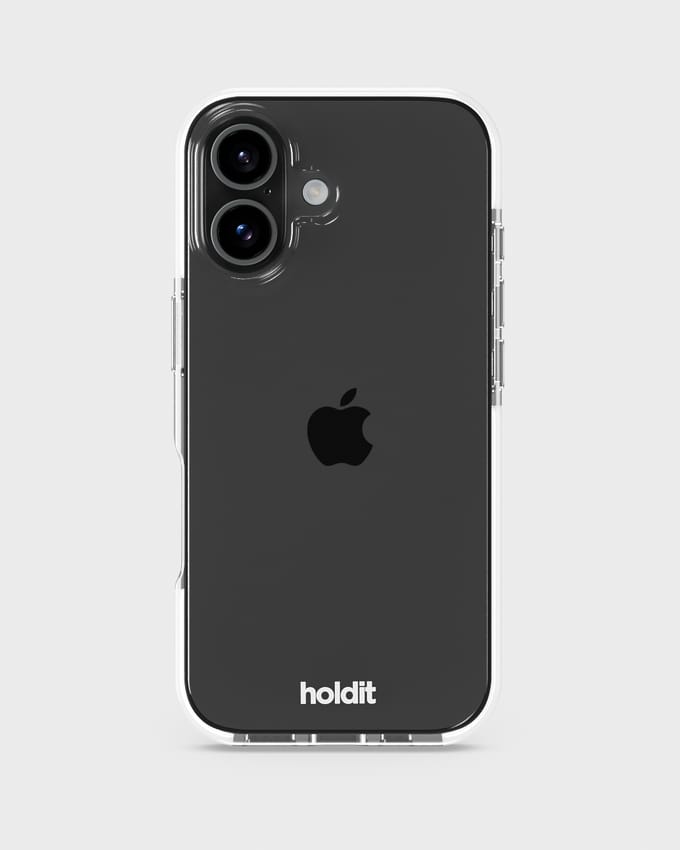 Phone Case Seethru White iPhone 17