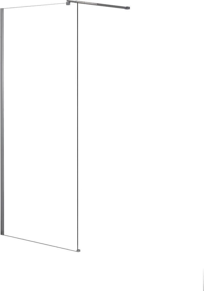 Inloopdouche / Douchewand - Model 12 - 90x200 cm - 8 mm Nano Anti Kalk Veiligheidsglas