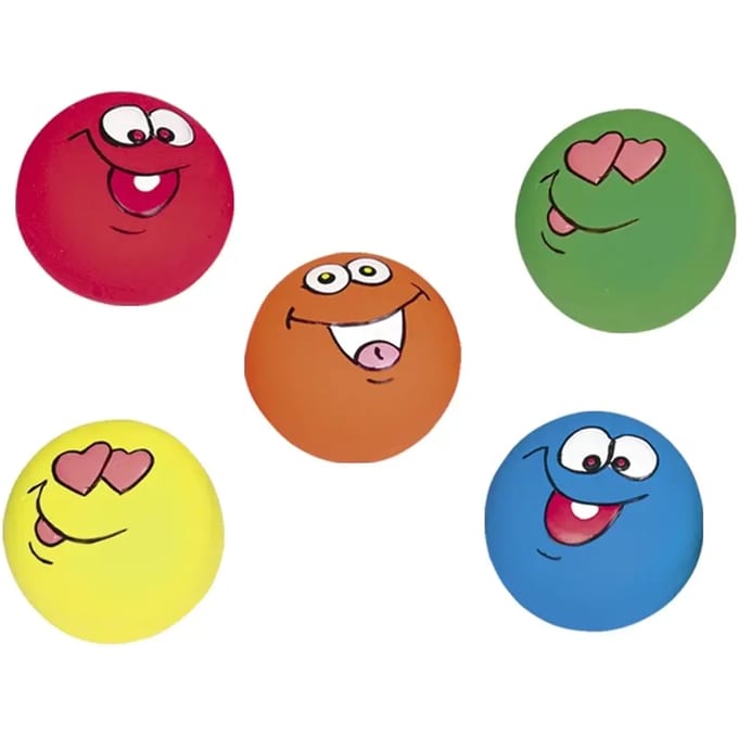 Hondenspeelgoed Nobby Pet Crazy Faces (x15)