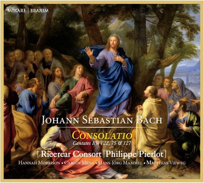 Ricercar Consort, Philippe Pierlot - J.S. Bach: Consolatio (CD)