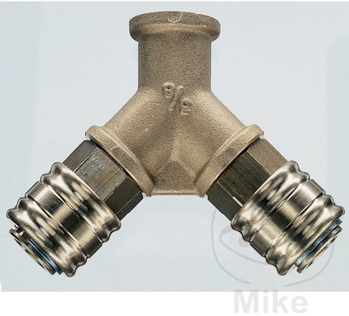 EWO Verdeler Schroefdraad y-Verdeler G 3/8 ″/15,39 mm - 128004