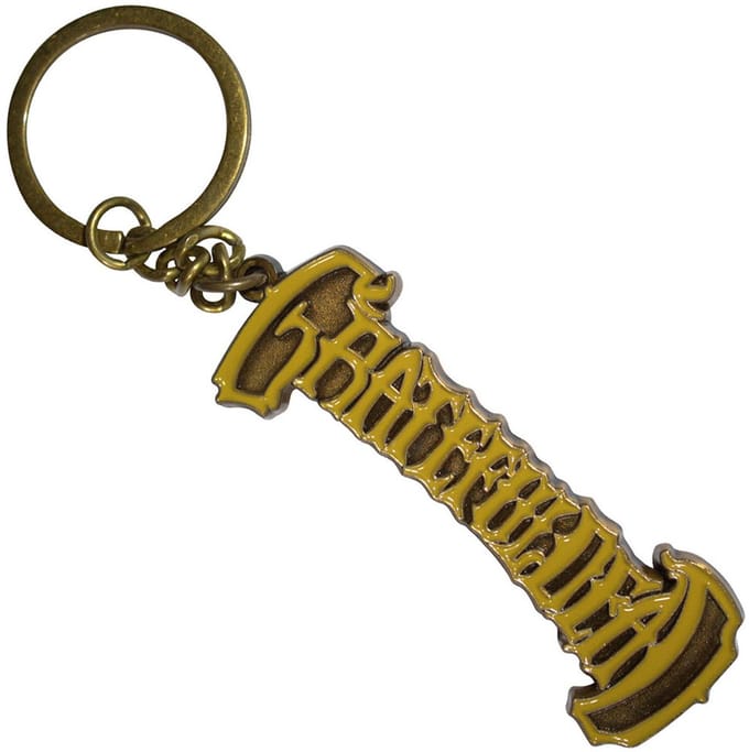 Grateful Dead - Gold Logo - Sleutelhanger