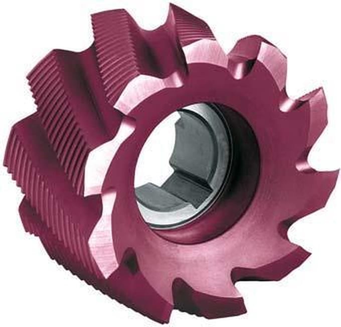 Mantelkopfrees Typ HR HSS-E TiAIN DIN 1880 100x50mm FORMAT